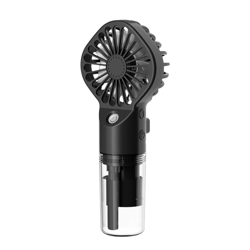 Portable Handheld Spray Fan 4-Speed Water Spray Mist Fan Summer Cooling Artifact USB Charging Summer Supplies Outdoor Mini Fan - ADigitals