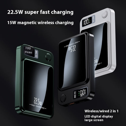 Magnetic Magsafe Wireless Super Fast Charge Mobile Power Supply - ADigitals