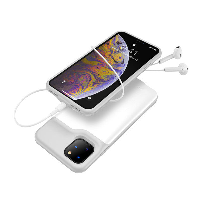 Shockproof Silicone Battery Charger Case for iphone 16 - ADigitals